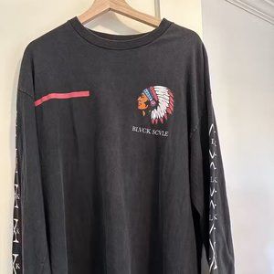 Black Scale (Scvle) Long Sleeve Native Logo shirt